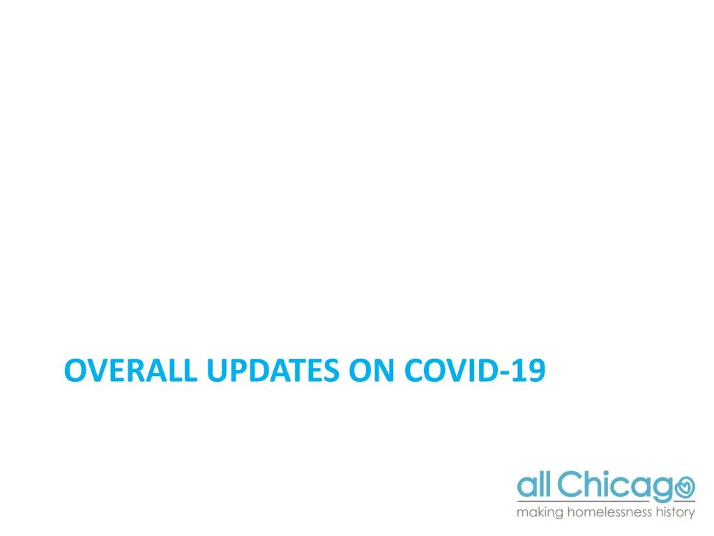 overall updates on covid 19