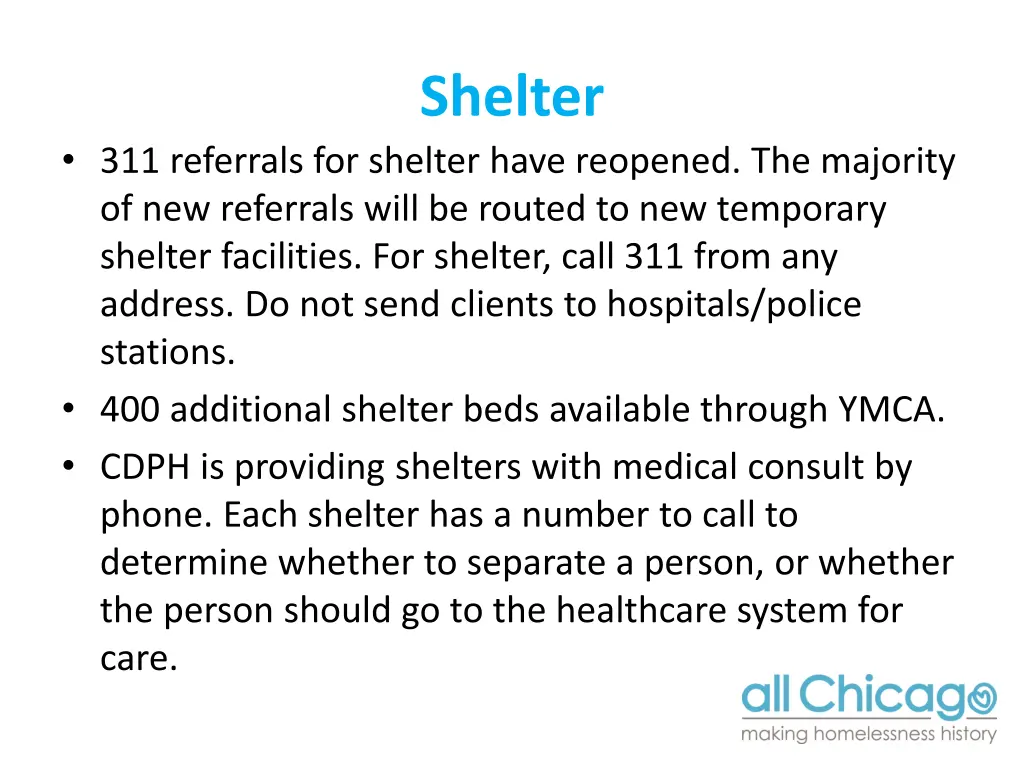 shelter