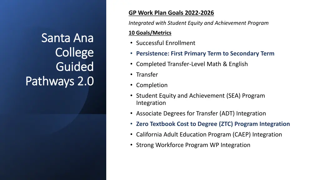 gp work plan goals 2022 2026