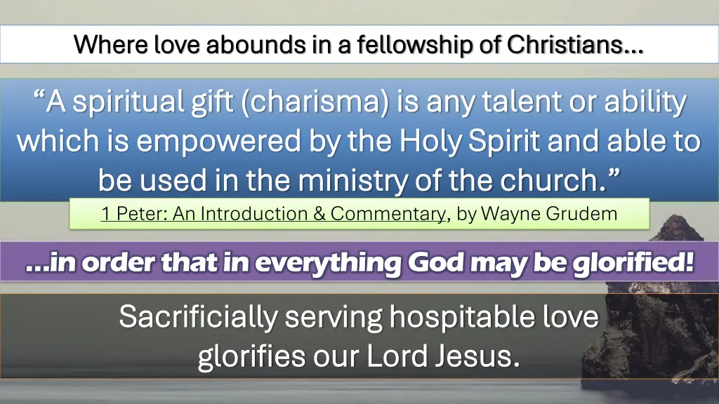where love abounds in a fellowship of christians 2