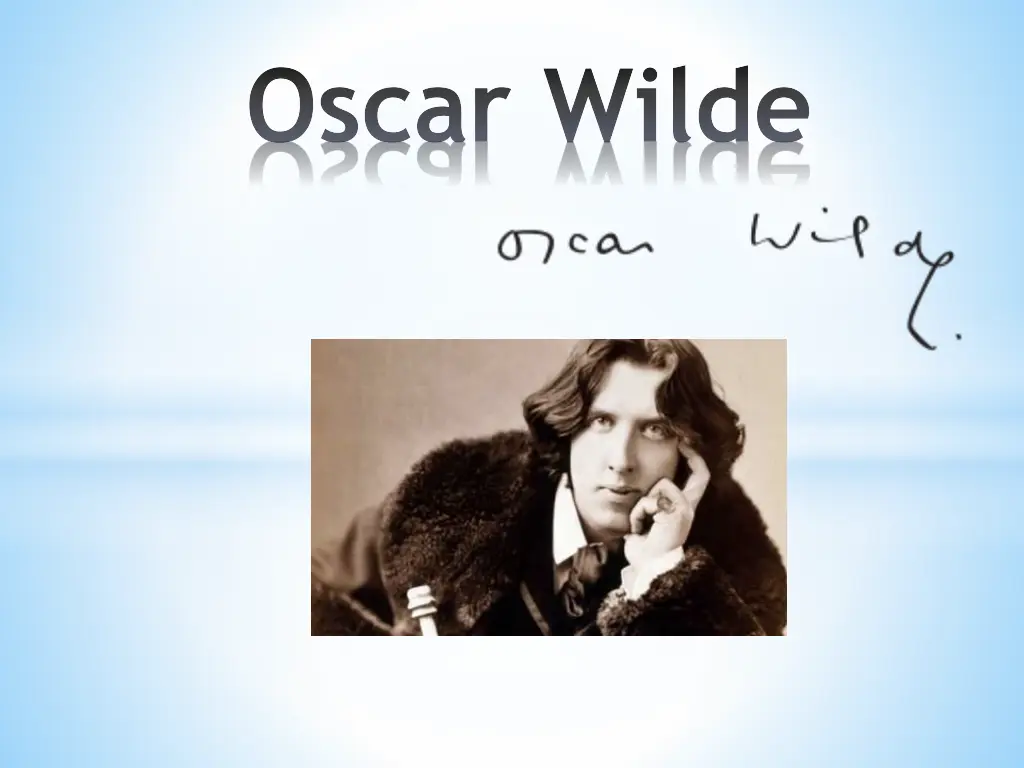 oscar wilde