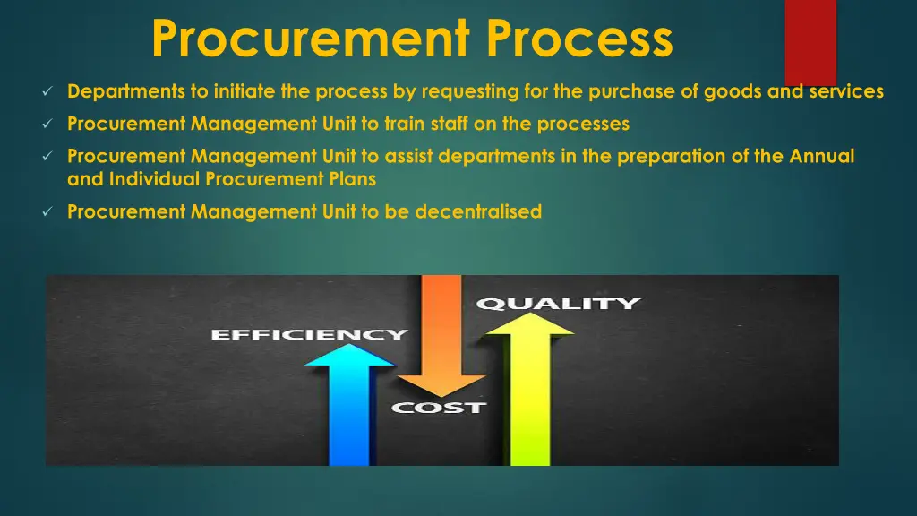 procurement process