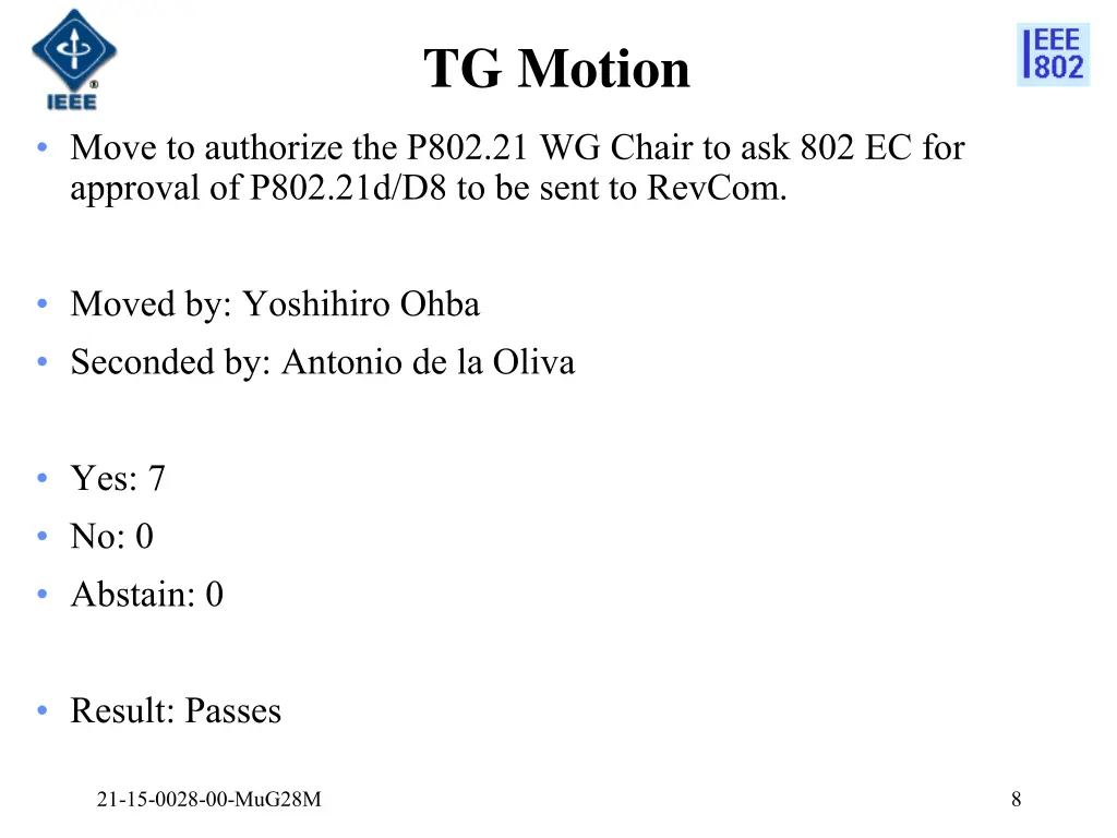 tg motion