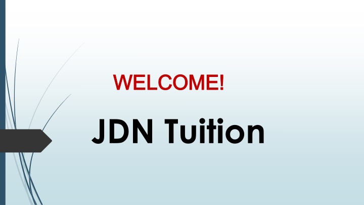 welcome welcome jdn tuition