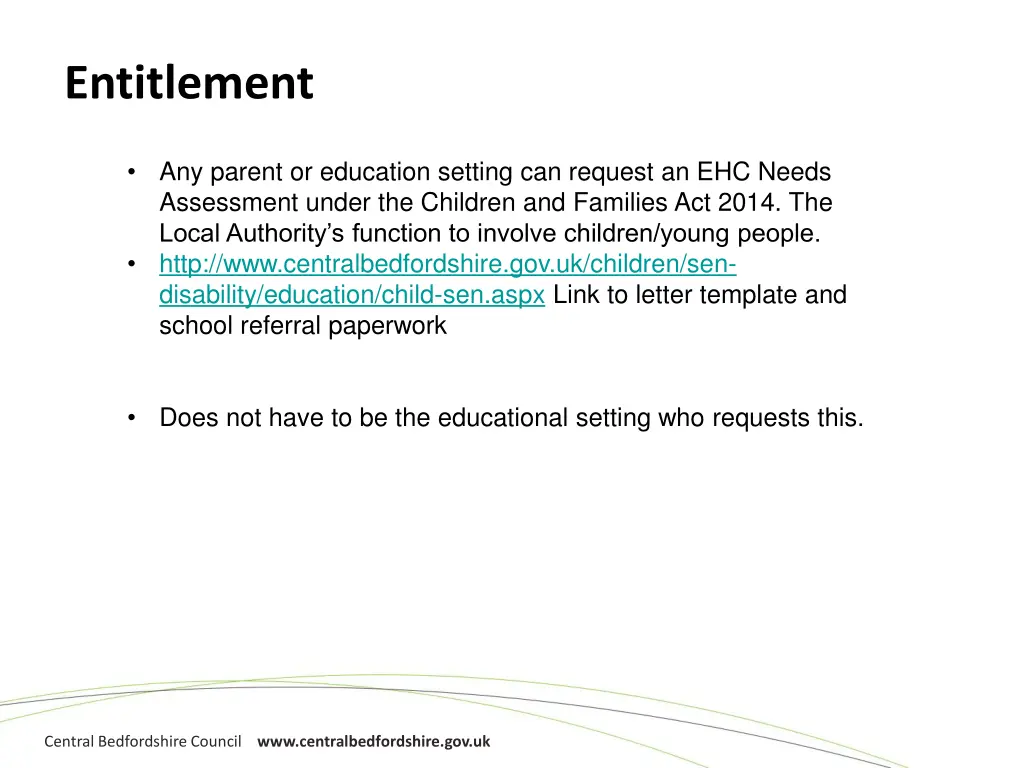 entitlement