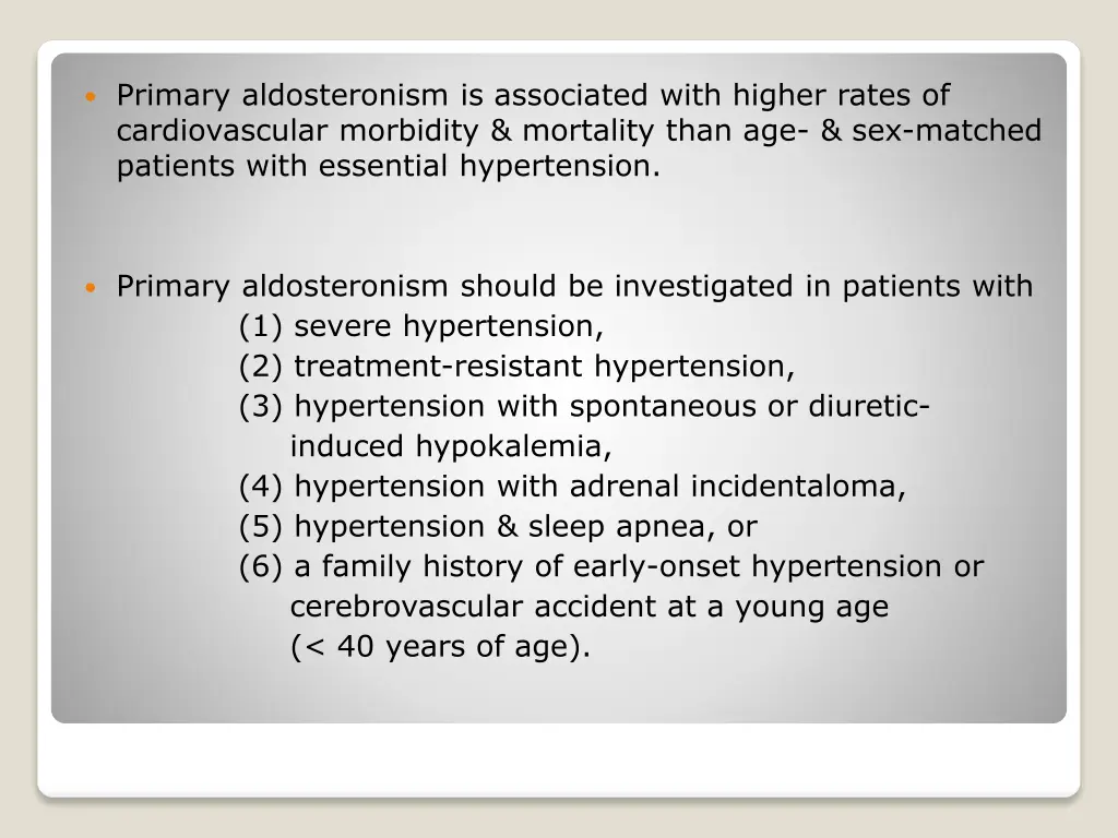 primary aldosteronism is associated with higher