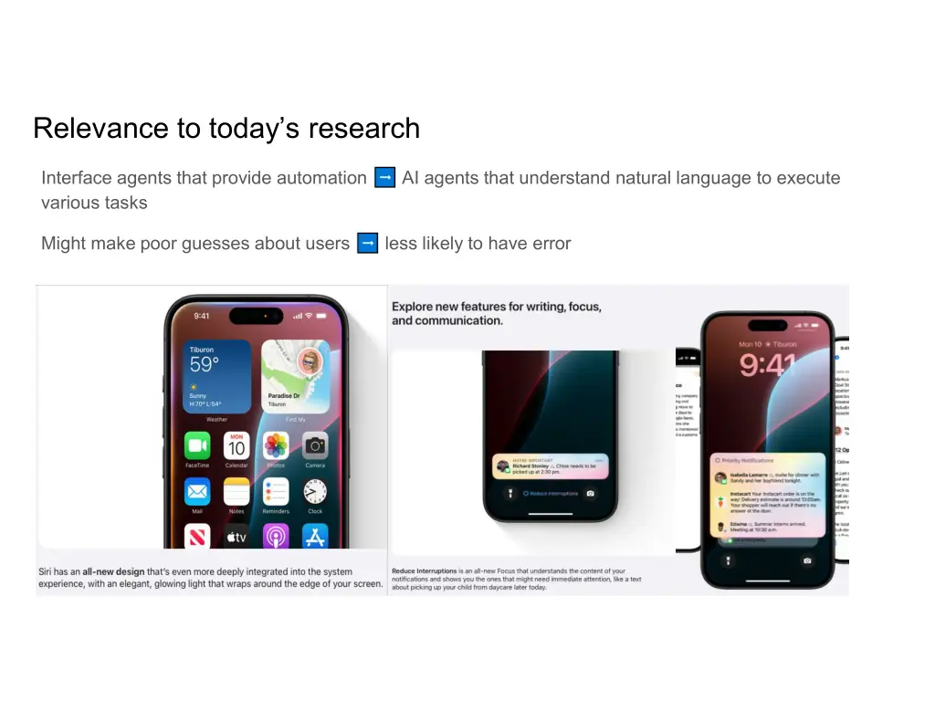 relevance to today s research