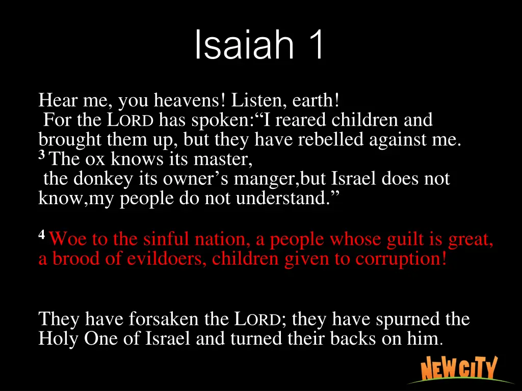 isaiah 1