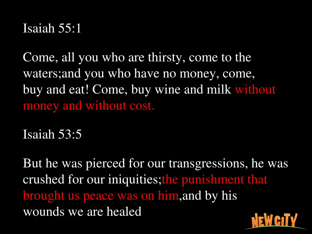 isaiah 55 1
