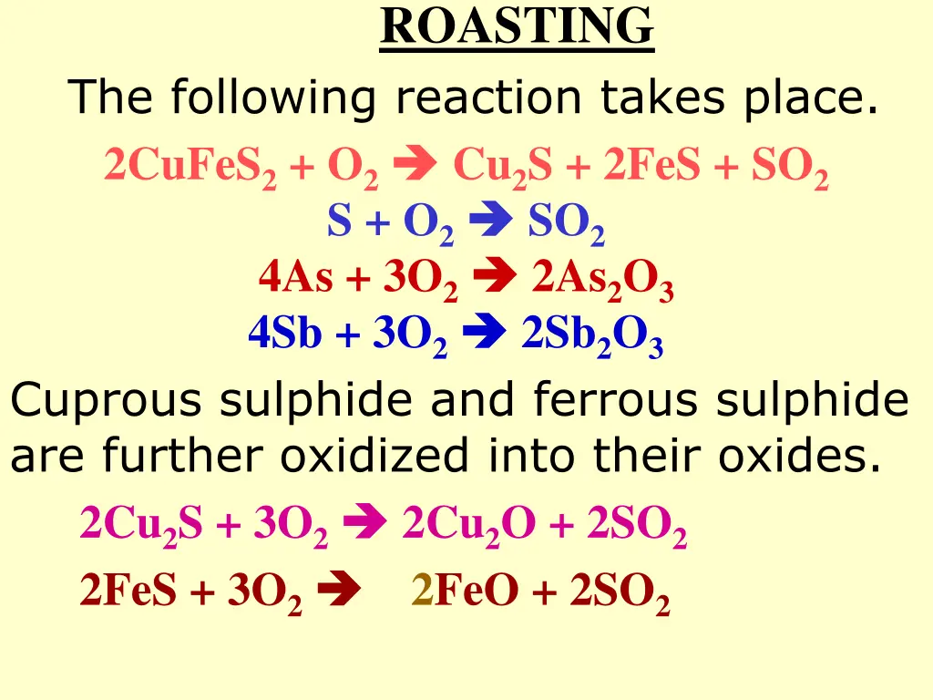 roasting