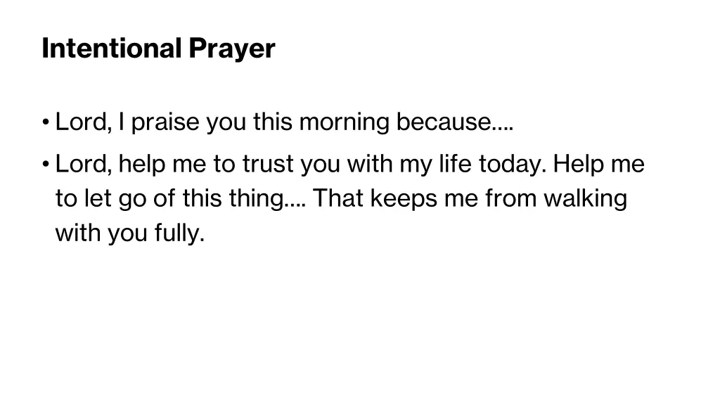 intentional prayer 1