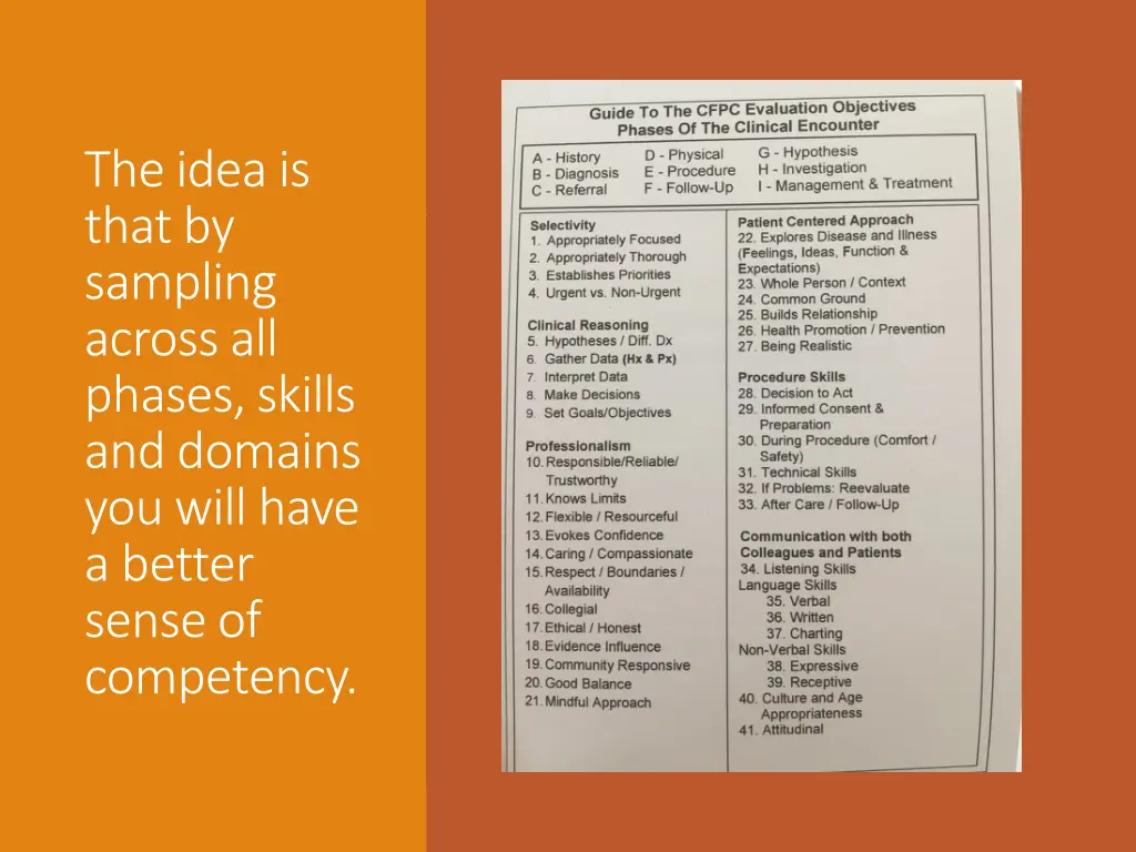 the idea is that by sampling across all phases