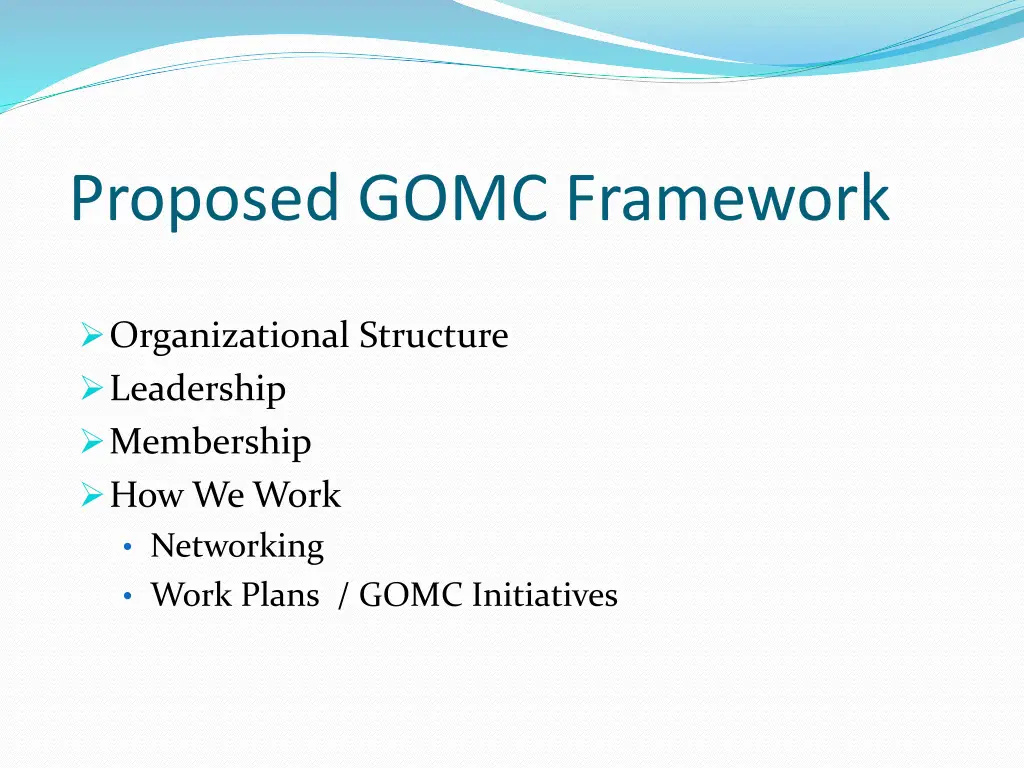 proposed gomc framework 1