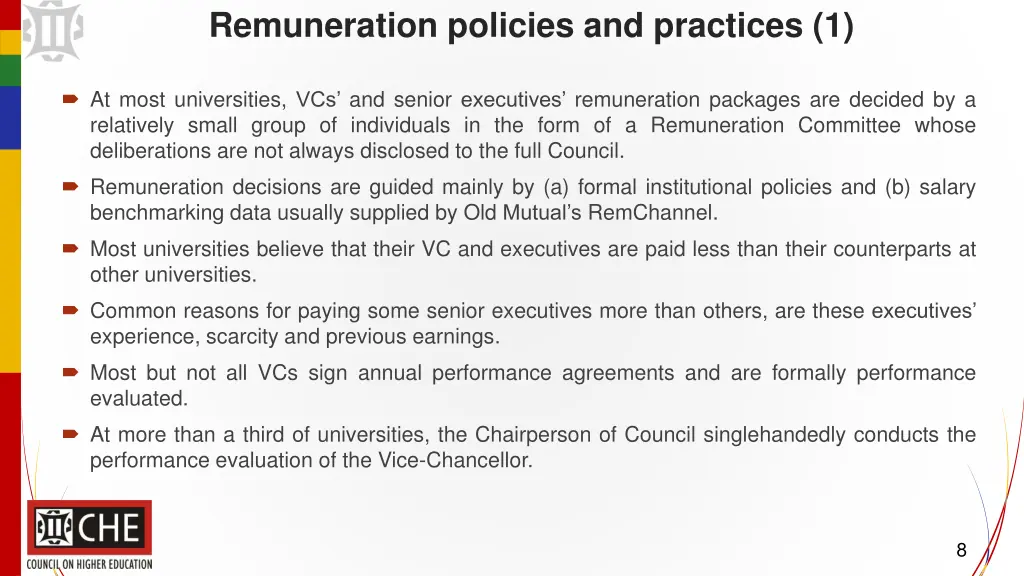 remuneration policies and practices 1