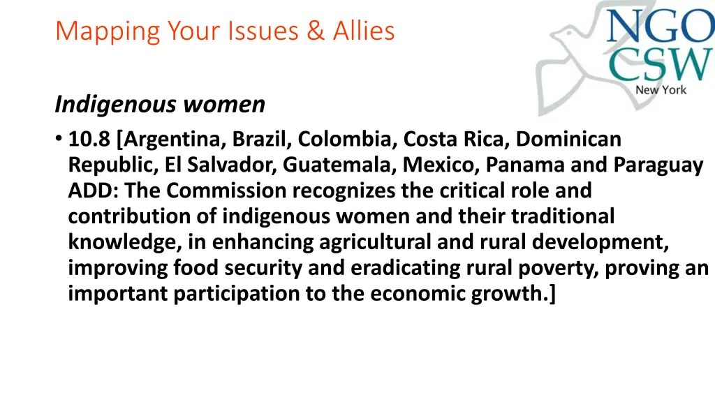 mapping your issues allies 3