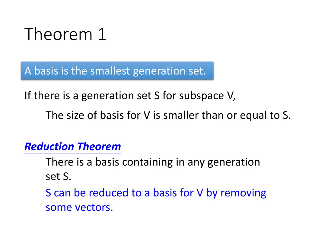 theorem 1