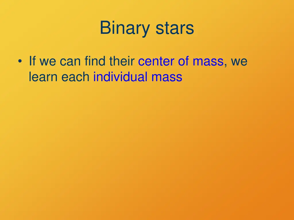 binary stars 1