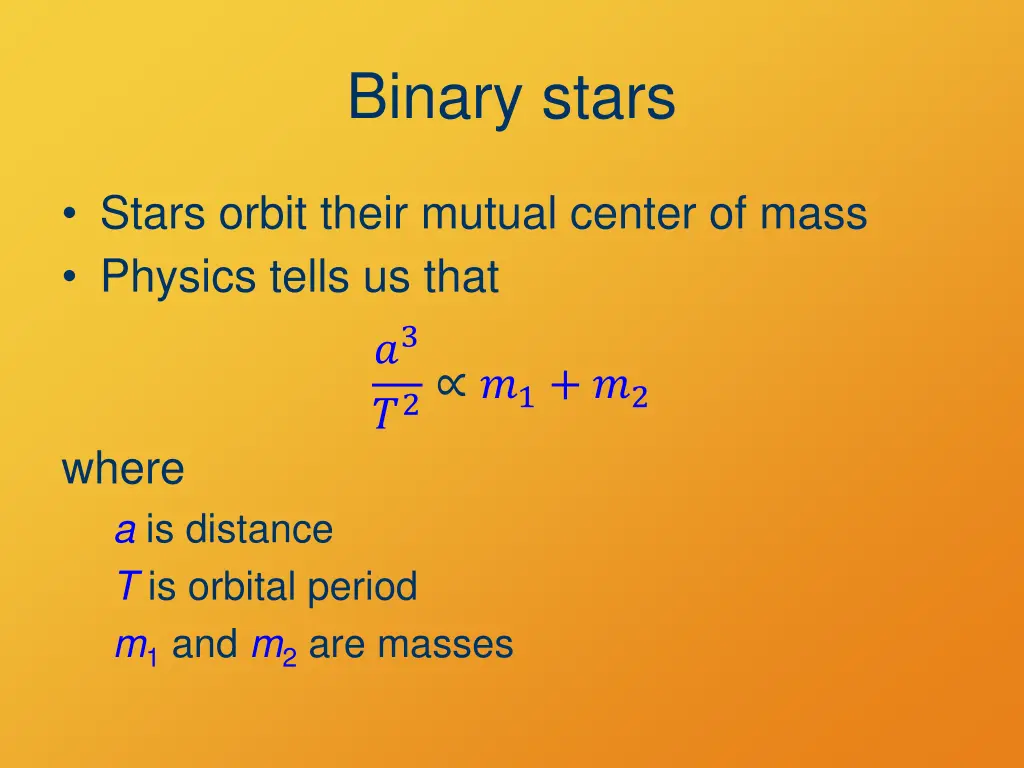 binary stars