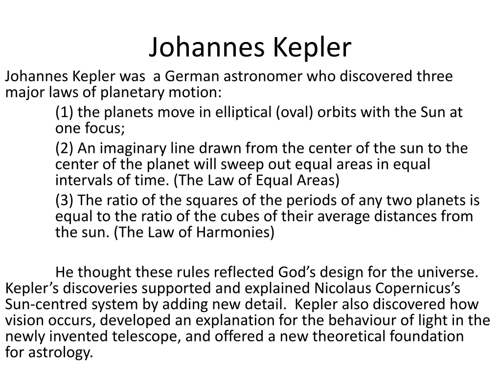 johannes kepler 1