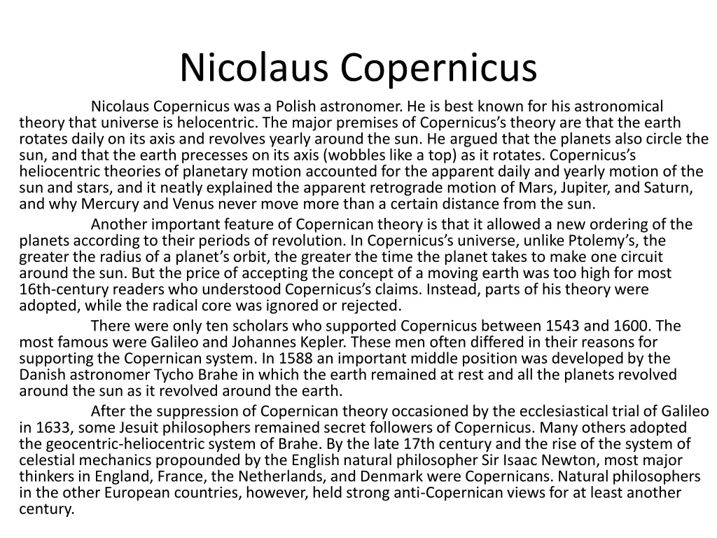 nicolaus copernicus nicolaus copernicus