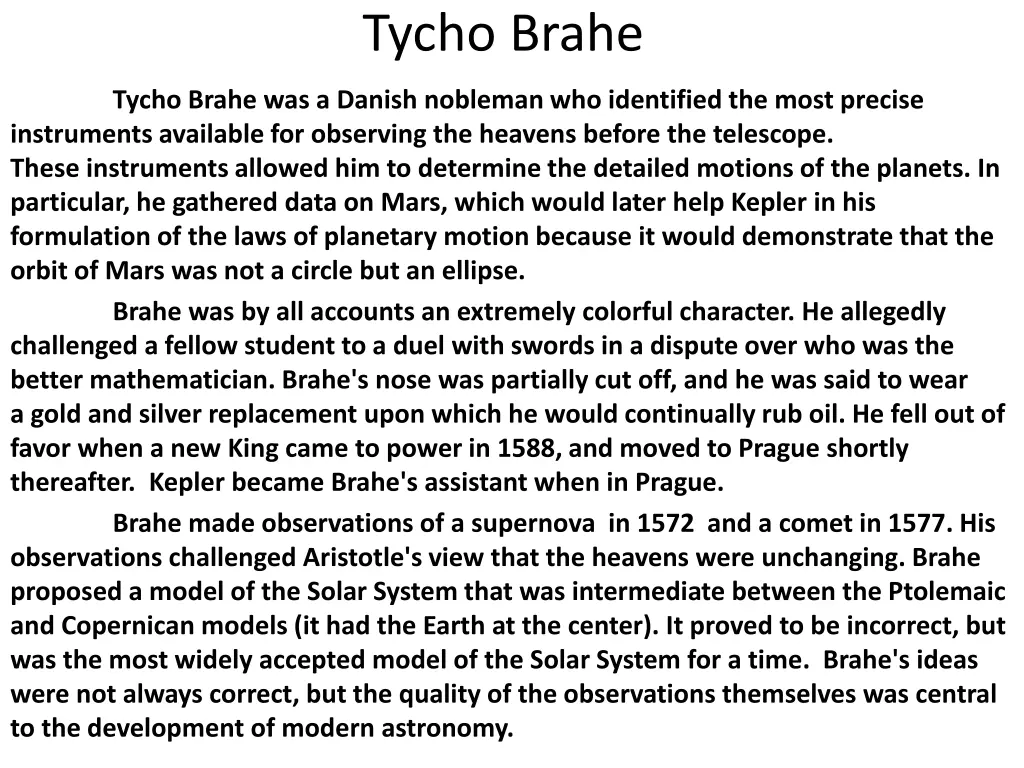 tycho brahe 1