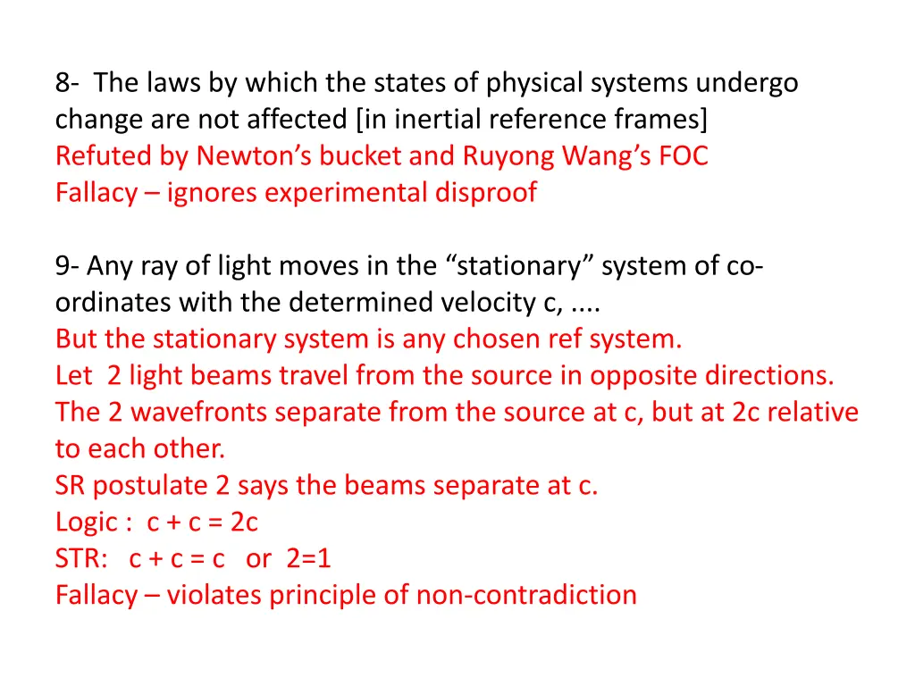 8 the laws by which the states of physical