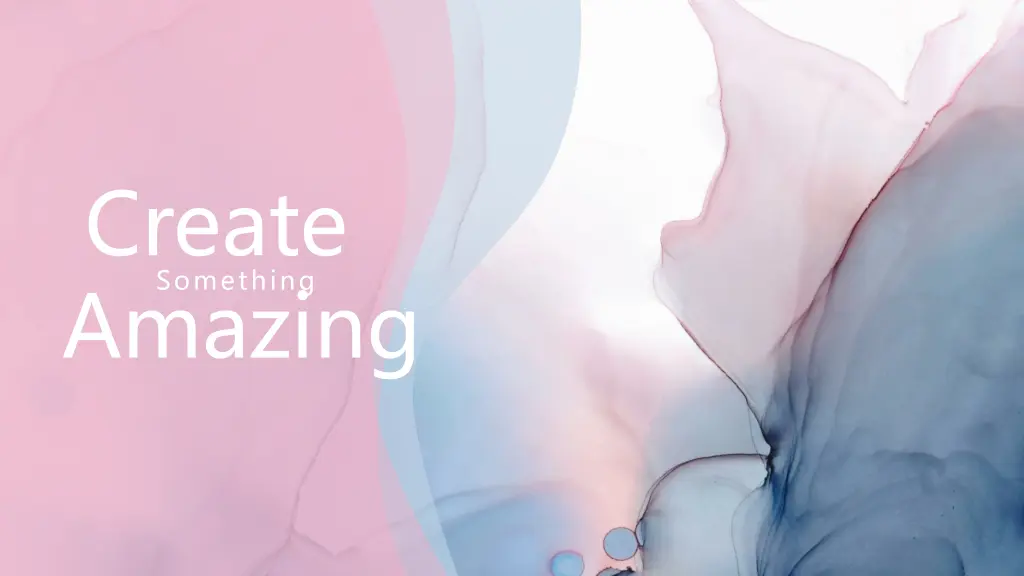 create amazing