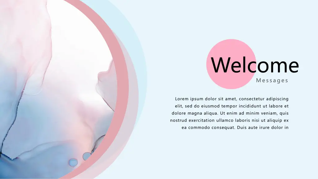 welcome