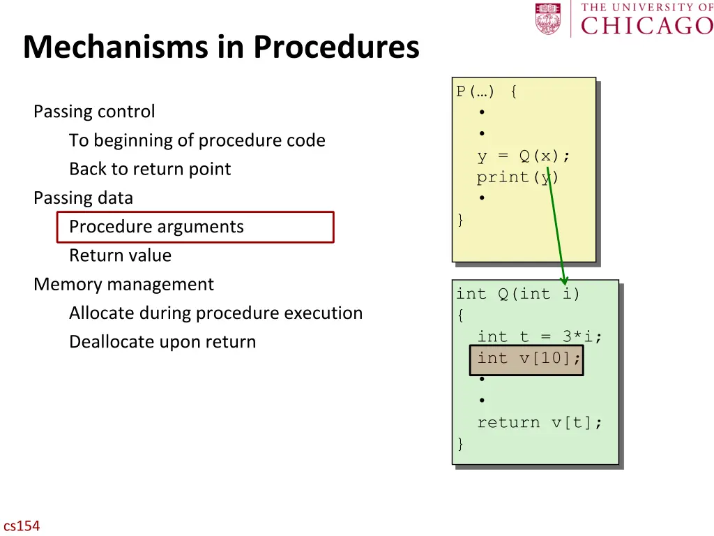 mechanisms in procedures 3