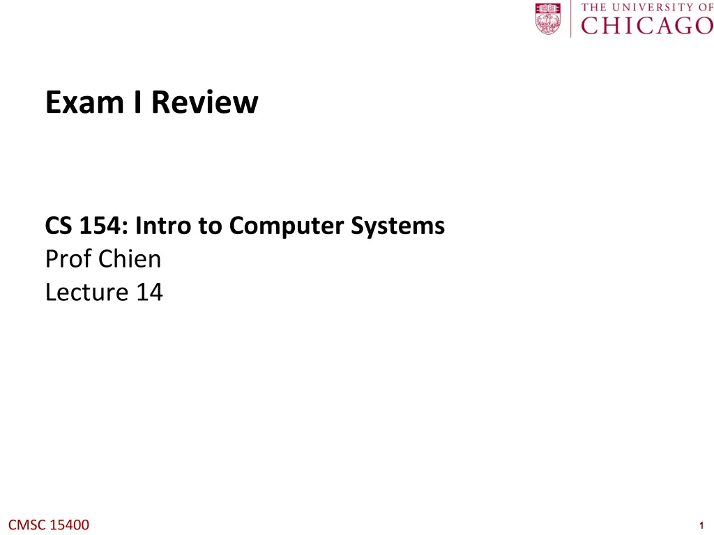 exam i review