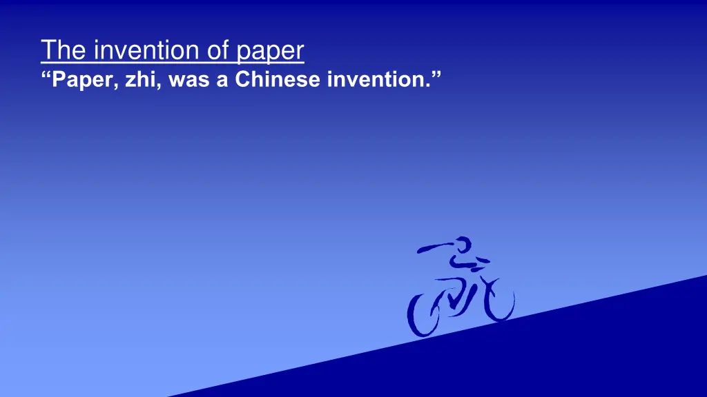 the invention of paper 1