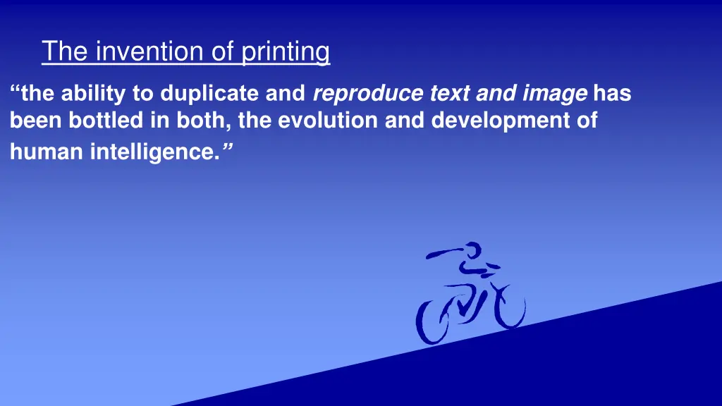 the invention of printing 1