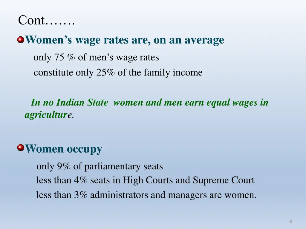 cont women s wage rates are on an average only