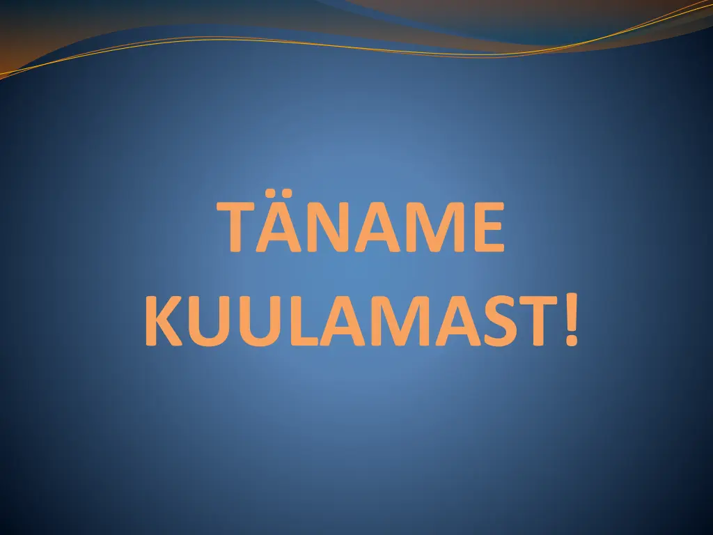 t name kuulamast