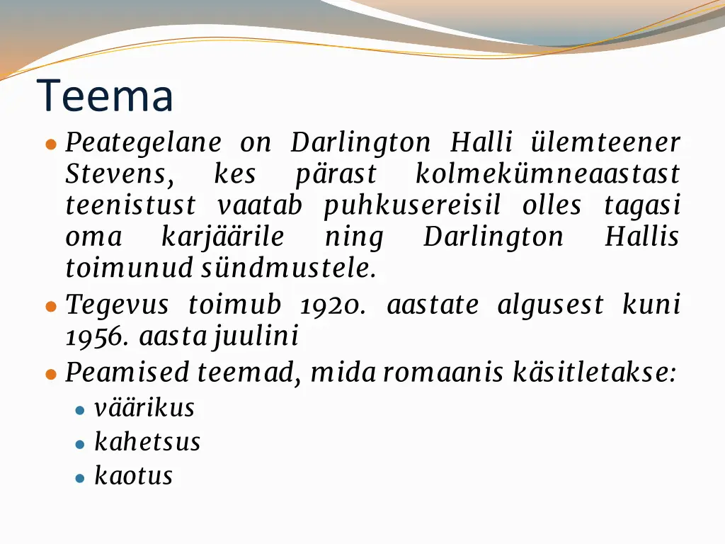 teema peategelane on darlington halli lemteener