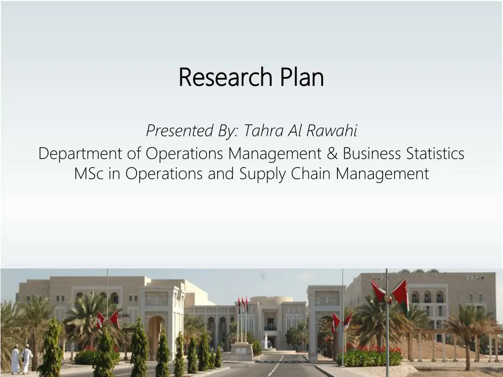 research plan research plan