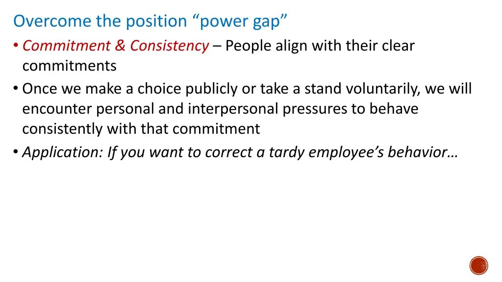 overcome the position power gap 3