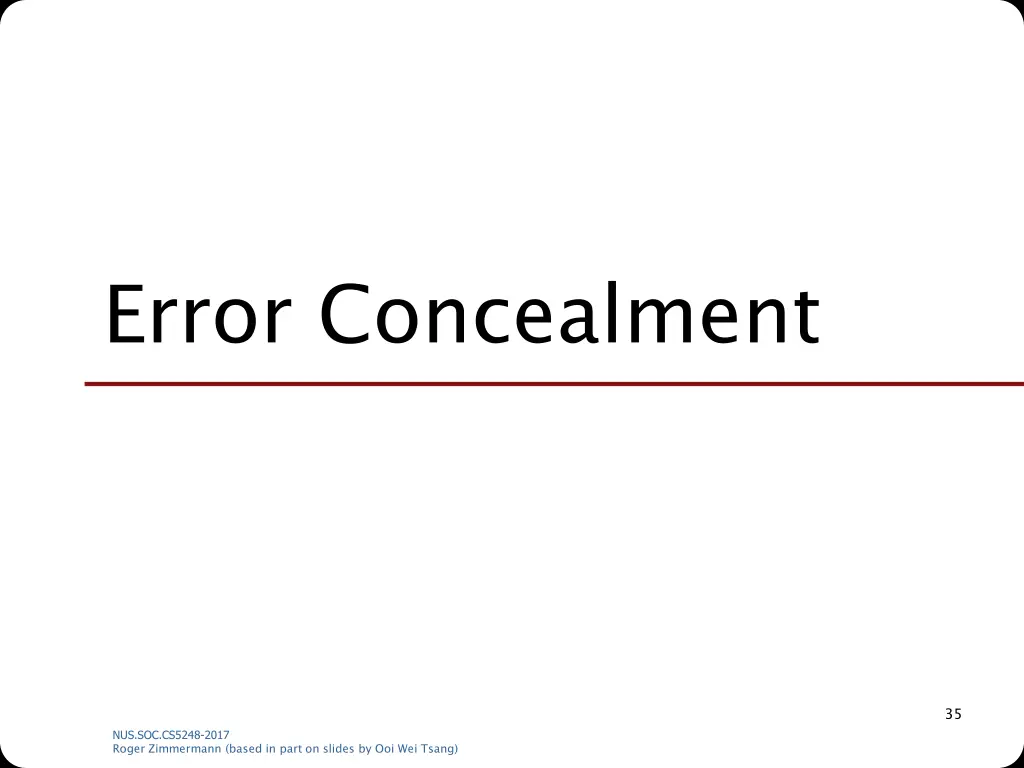 error concealment 1