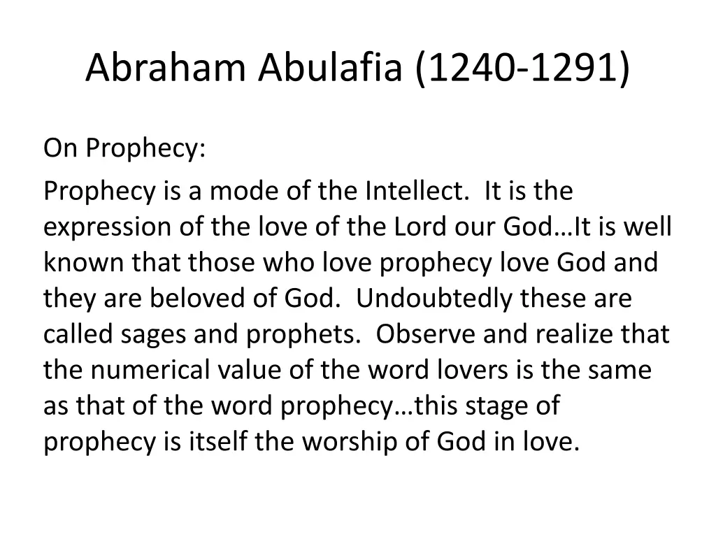 abraham abulafia 1240 1291