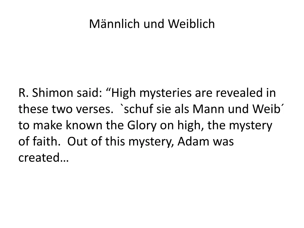 m nnlich und weiblich 1
