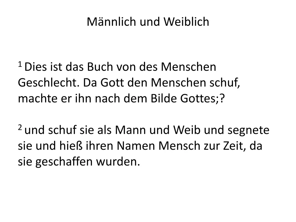 m nnlich und weiblich