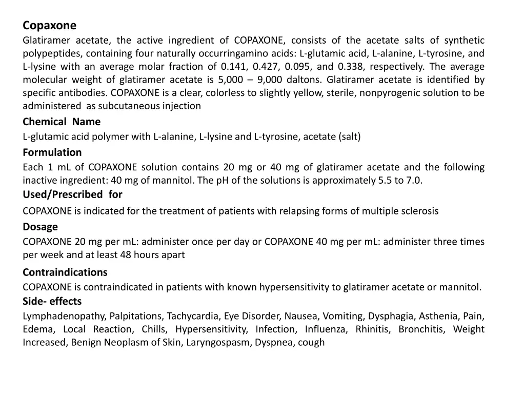 copaxone