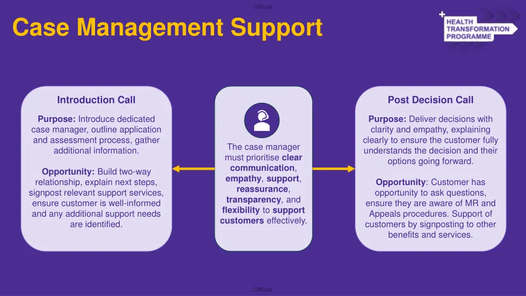 case management support