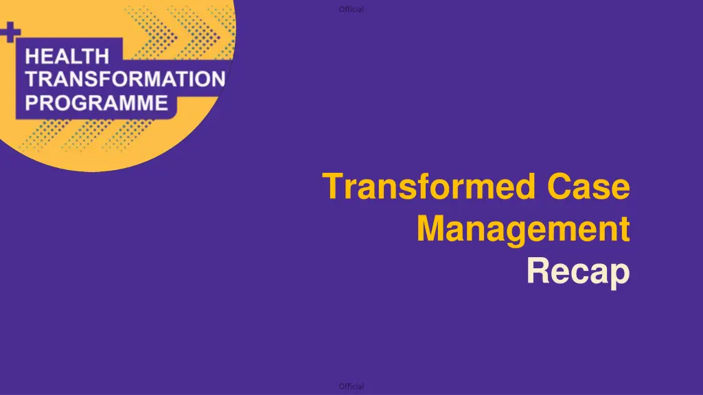 transformed case management