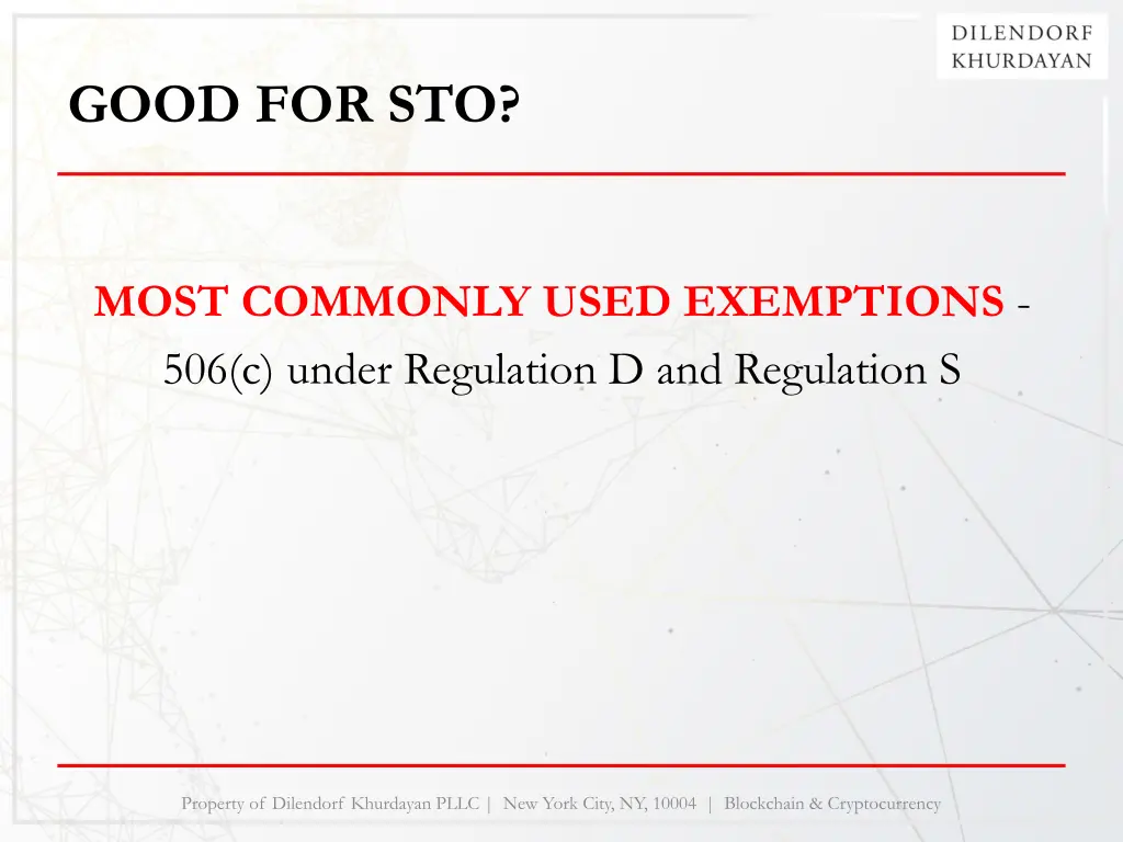 good for sto
