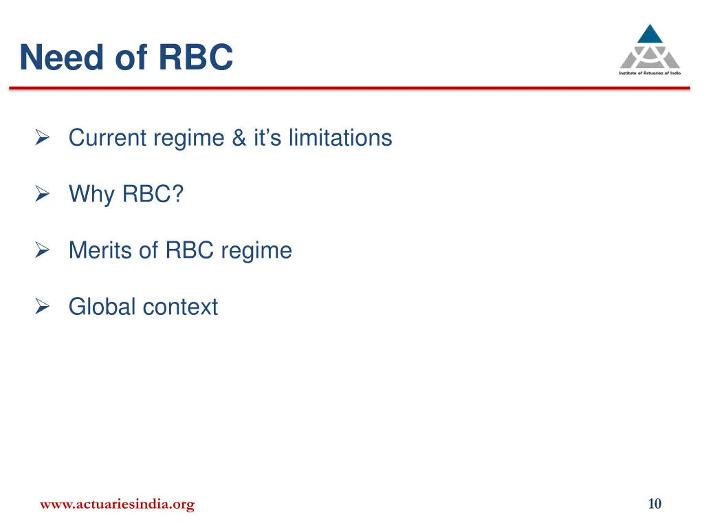 need of rbc