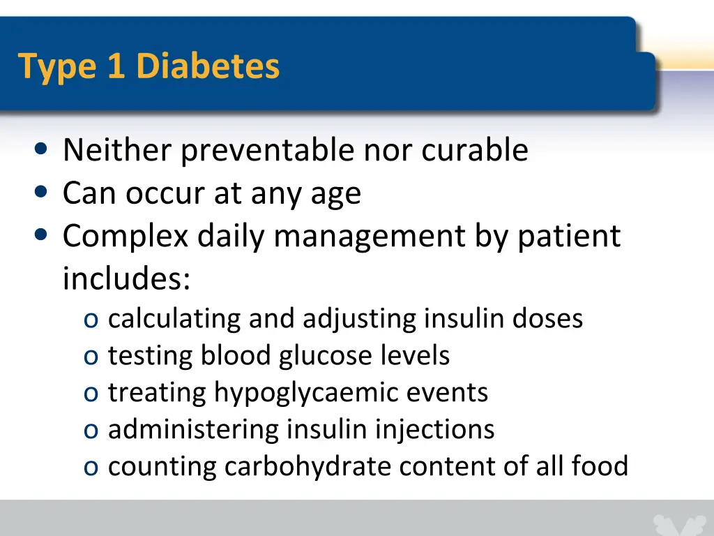 type 1 diabetes