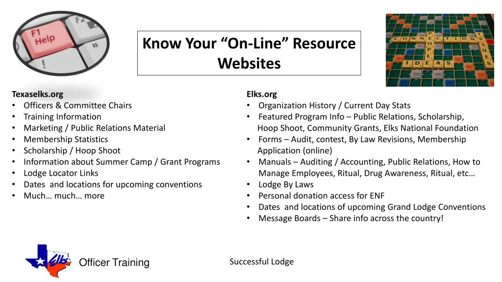 know your on line resource websites