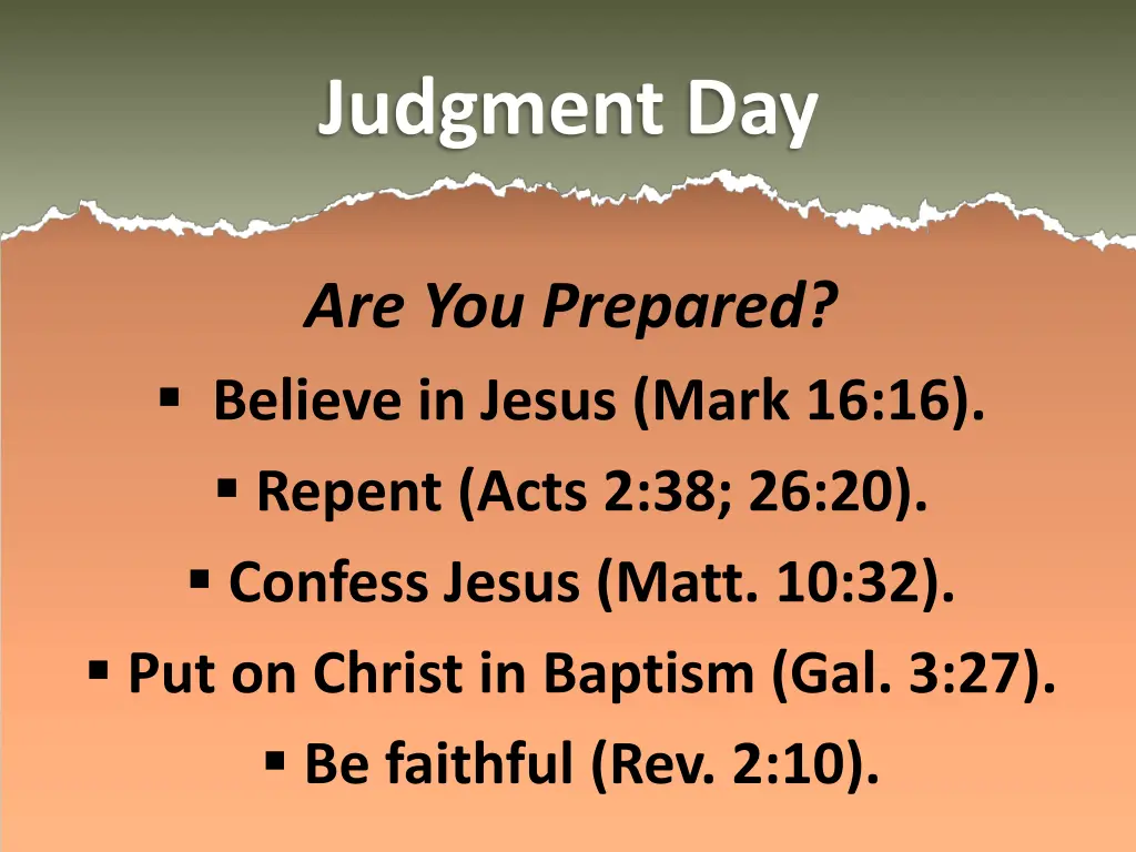judgment day 5