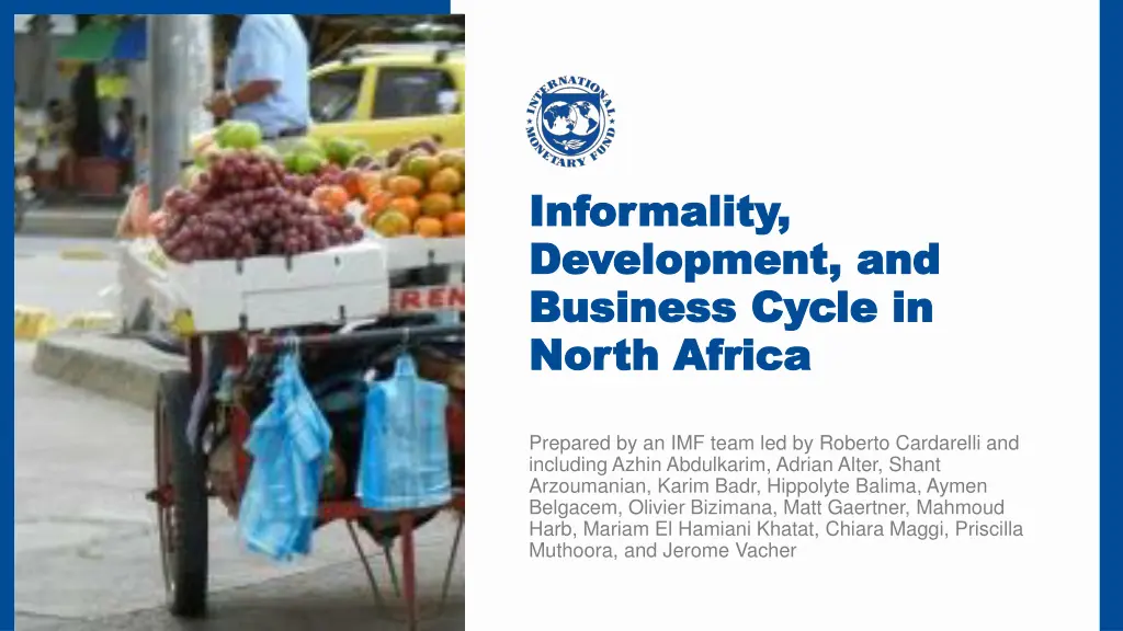informality informality development